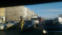 «Паровозик» на перекрестке: в Тольятти подряд столкнулись четыре автомобиля