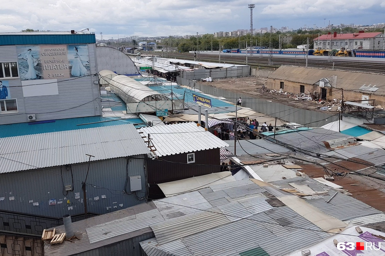 Кировский вещевой рынок Самара