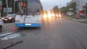 В Ярославле КАМАЗ протаранил пассажирский автобус: есть пострадавшие