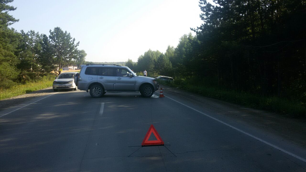 ДТП произошло около 8:00 на Краснояровском шоссе ДТП произошло около 8:00 на Краснояровском шоссе
