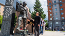 В Новосибирск приехали байкеры, которые снимают фильм про героических россиян