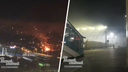 В Ростове сгорел дом на Республиканской. Дымом заволокло весь район