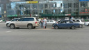 ВАЗ протаранил «Лексус» на Фрунзе:
женщину увезли на «скорой»