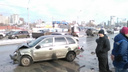 Массовая авария возле «Ауры»: четверых увезли в больницу