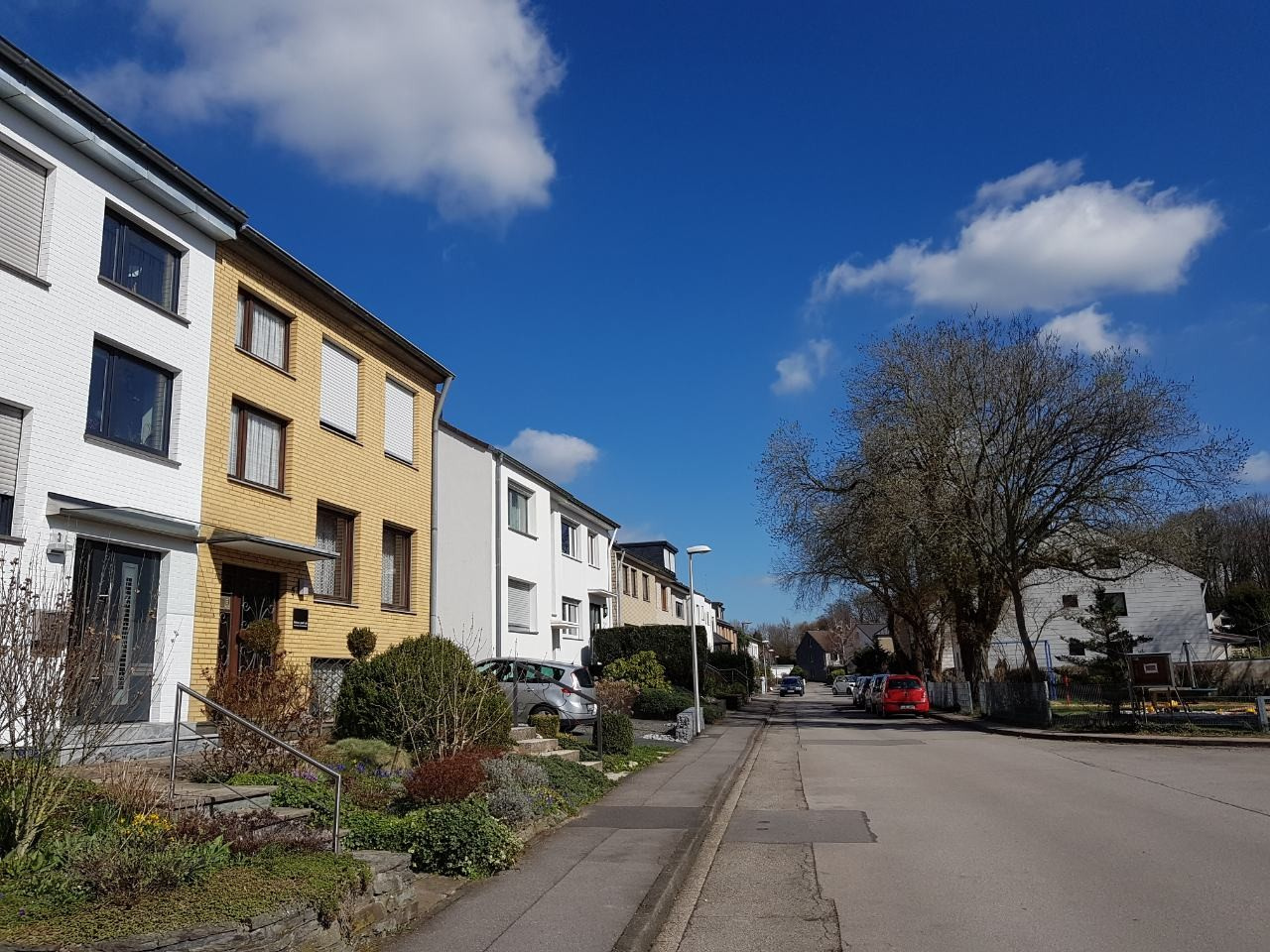 Улица с «доходными» домами в Германии
