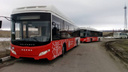 В Пермь привезли первые три новых автобуса Volgabus для муниципального парка