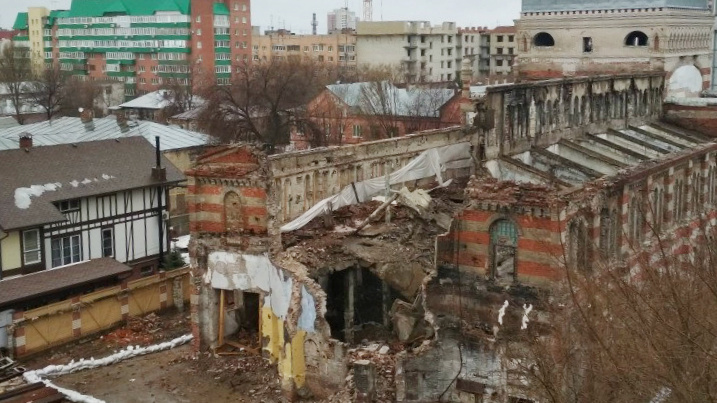 Стало известно, когда отреставрируют стены хоральной синагоги на Садовой