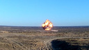Видео дня. Смотрим, как взрывают авиационные бомбы с ГосНИИ «Кристалл»