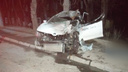 Водитель такси погиб в аварии в Первомайском районе