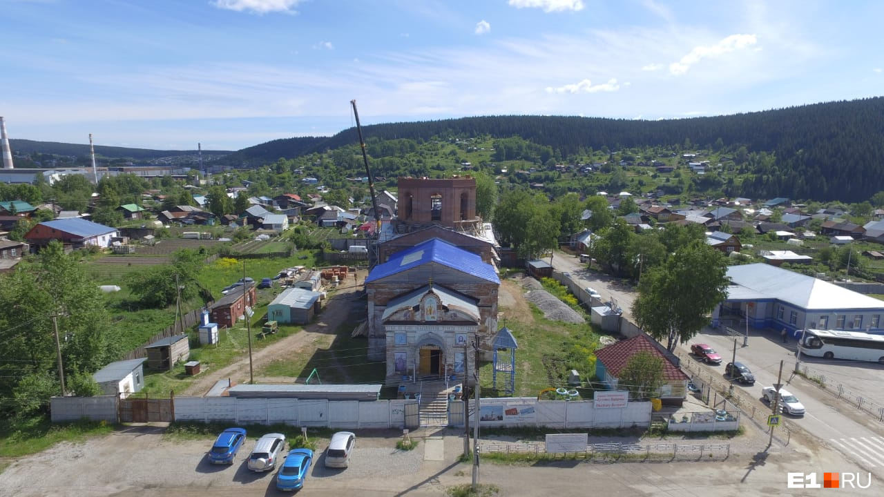 В восстановлении храма помогают меценаты из Екатеринбурга