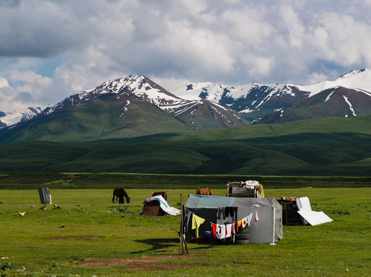 Киргизия, окрестности реки Нарын