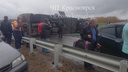 Очевидец спас девочку и вывез её с места аварии автобуса под Красноярском