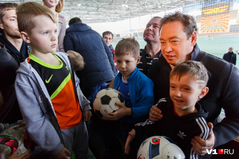 Леонида Слуцкого поразила позиция «Ротора» по развитию детского спорта в регионе