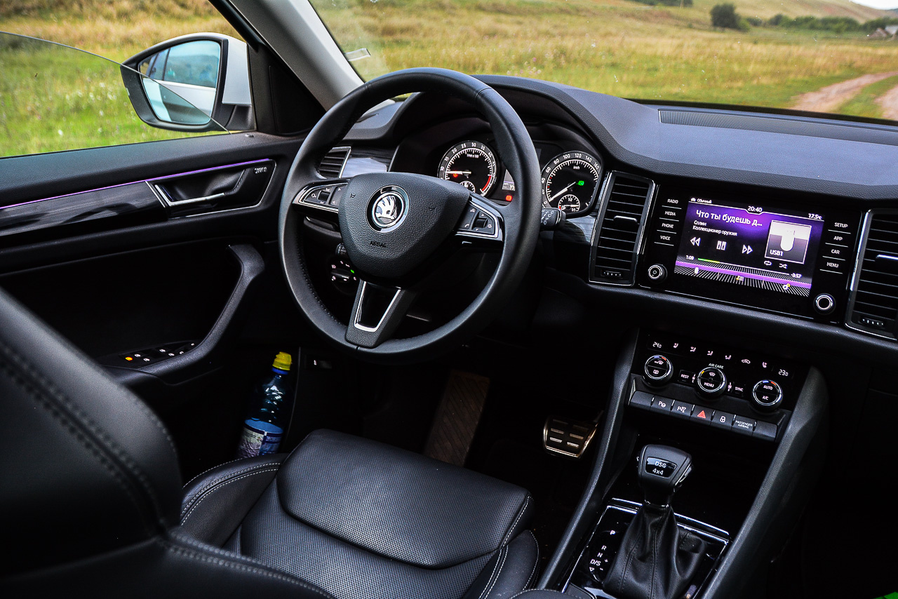 Интерьер в традиционном для SKODA ключе Интерьер в традиционном для SKODA ключе