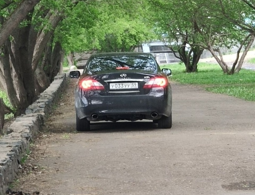 Парковка в парке Парковка в парке