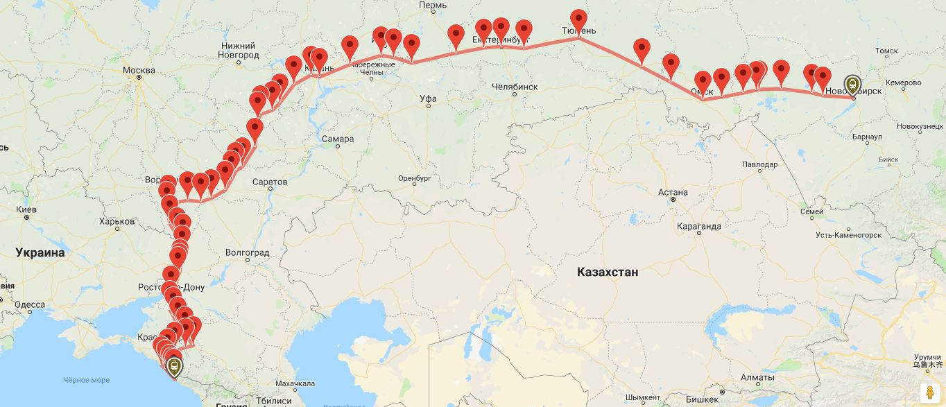 Движение поезда 16. Поезд Новосибирск Адлер маршрут. Маршрут поезда Новосибирск Адлер с остановками на карте. Маршрут поезда 477 Адлер Челябинск схема. Барнаул-Адлер поезд маршрут на карте.