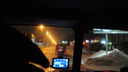На трассе под Новосибирском полностью выгорел внедорожник
