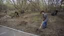 Жители домов на Котовского обнаружили забор на месте предполагаемого сквера