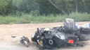 На Кряжском шоссе легковушка отбросила мотоциклиста на обочину