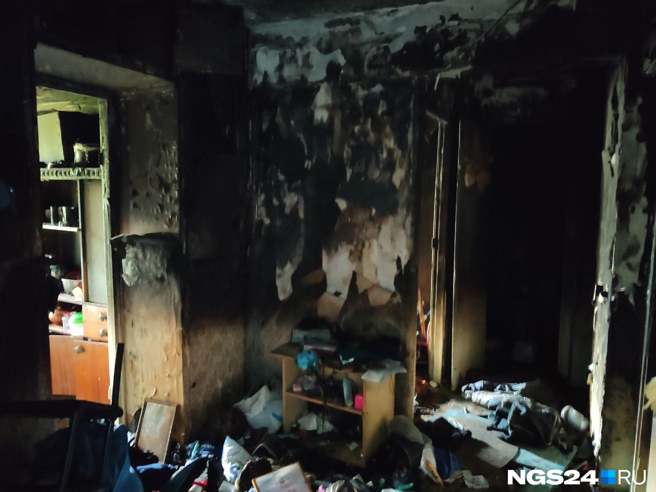 Сгоревшая квартира — всё, что осталось после пожара