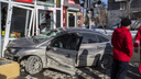 «Форд» врезался в продуктовый рынок на проспекте Дзержинского