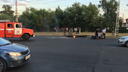 Оторвался бензобак: в Тольятти мотоциклист погиб в ДТП