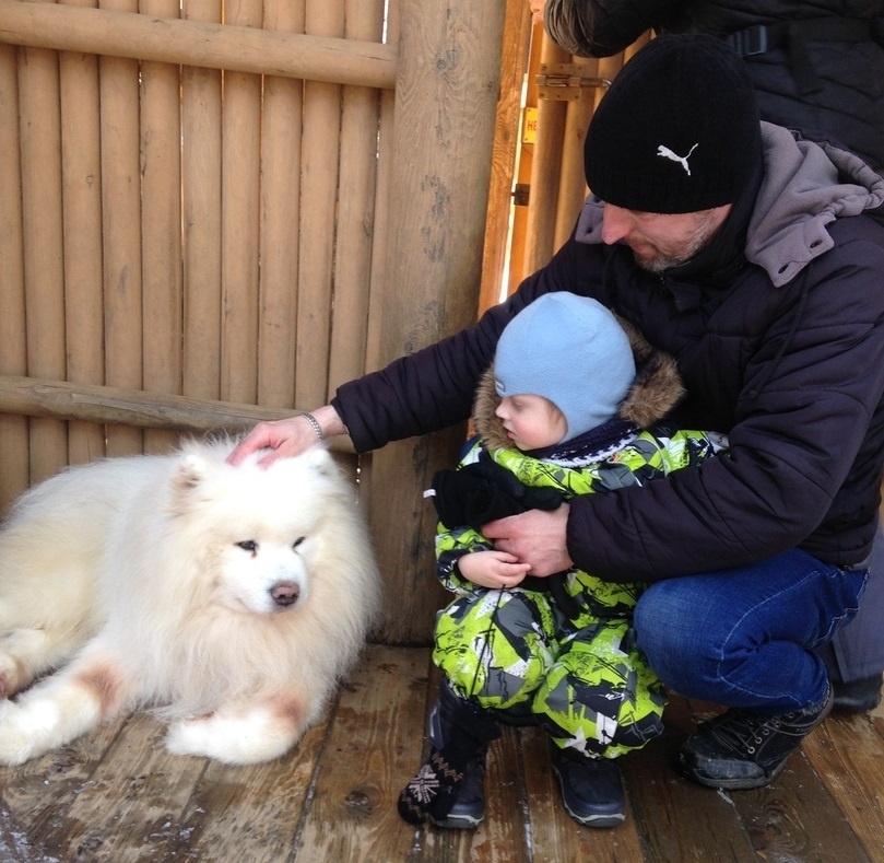 Дмитрий с младшим сыном
