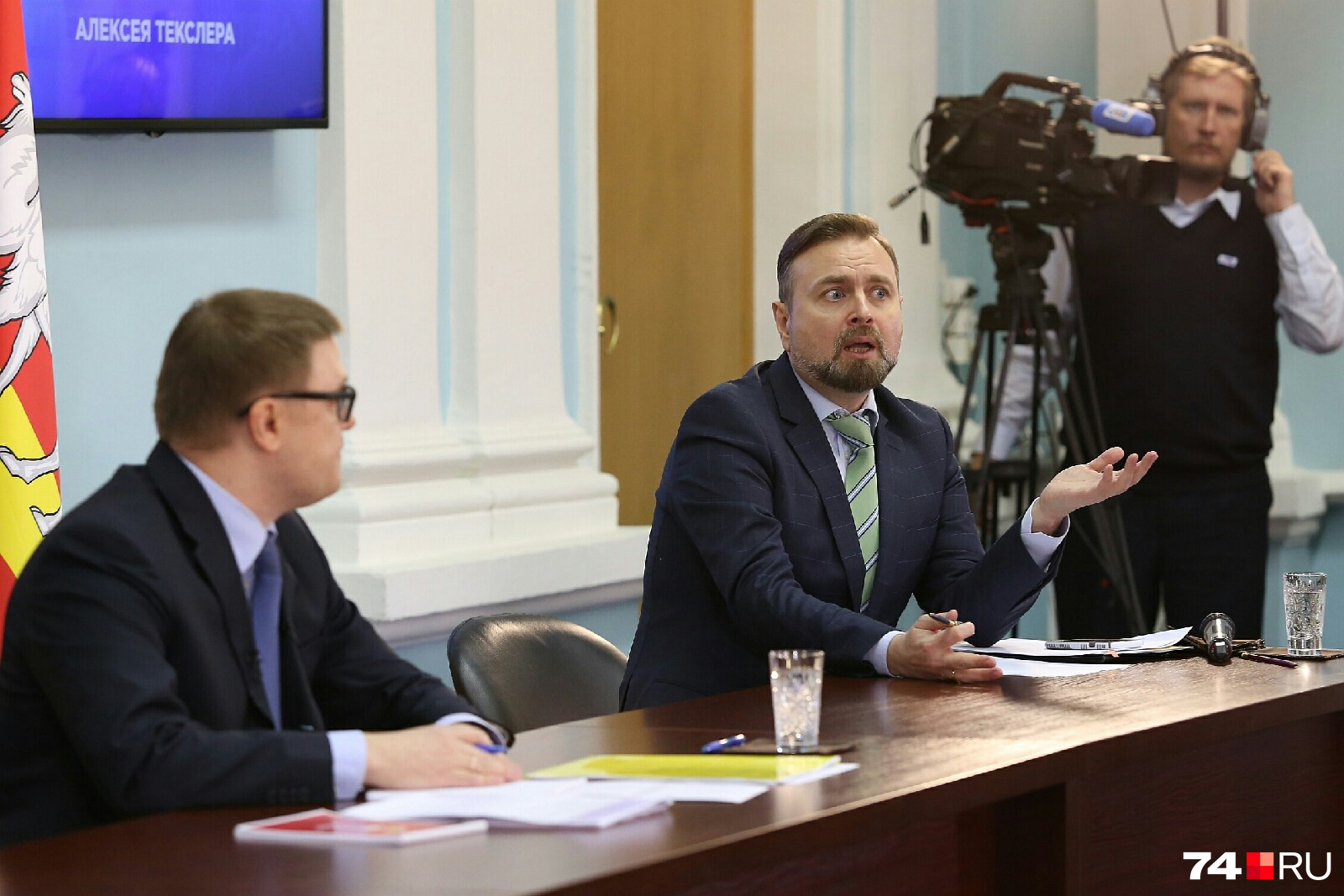 Вадим Евдокимов — бессменный модератор пресс-конференций Вадим Евдокимов — бессменный модератор пресс-конференций