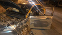 Разбил машину и уехал на такси: ночное ДТП в Самаре с участием каршерингового автомобиля
