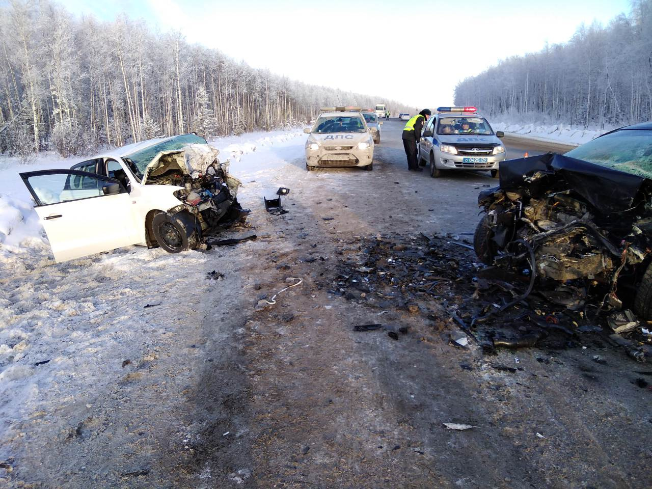 Страшная авария на трассе М-5 произошла 8 января