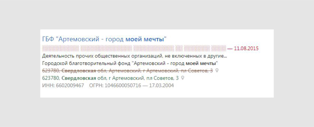 Адреса организаций екатеринбурга