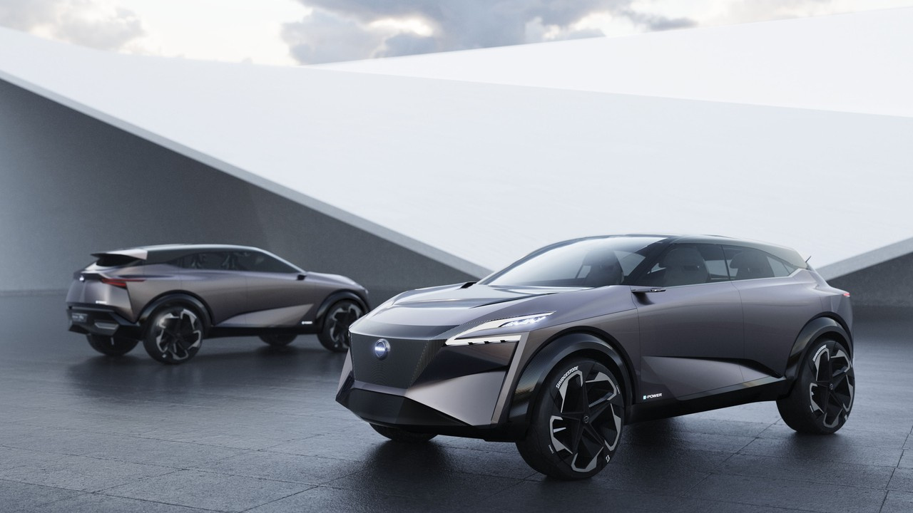 Nissan IMQ также представлен в виде электромобиля, намекая, что таким будет и будущий Qashqai Nissan IMQ также представлен в виде электромобиля, намекая, что таким будет и будущий Qashqai