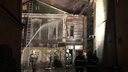 Ночной пожар в историческом центре Самары: горели два дома