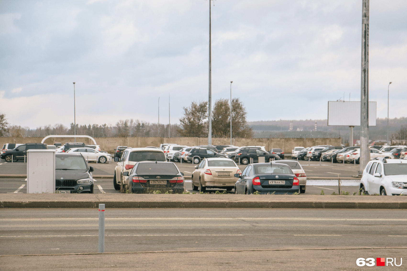 В аэропорту Курумоч открылась новая парковка для тех, кто отправляется ...