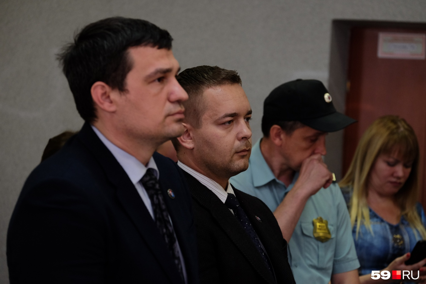 Телепнев и Ванкевич на заседании суда Телепнев и Ванкевич на заседании суда