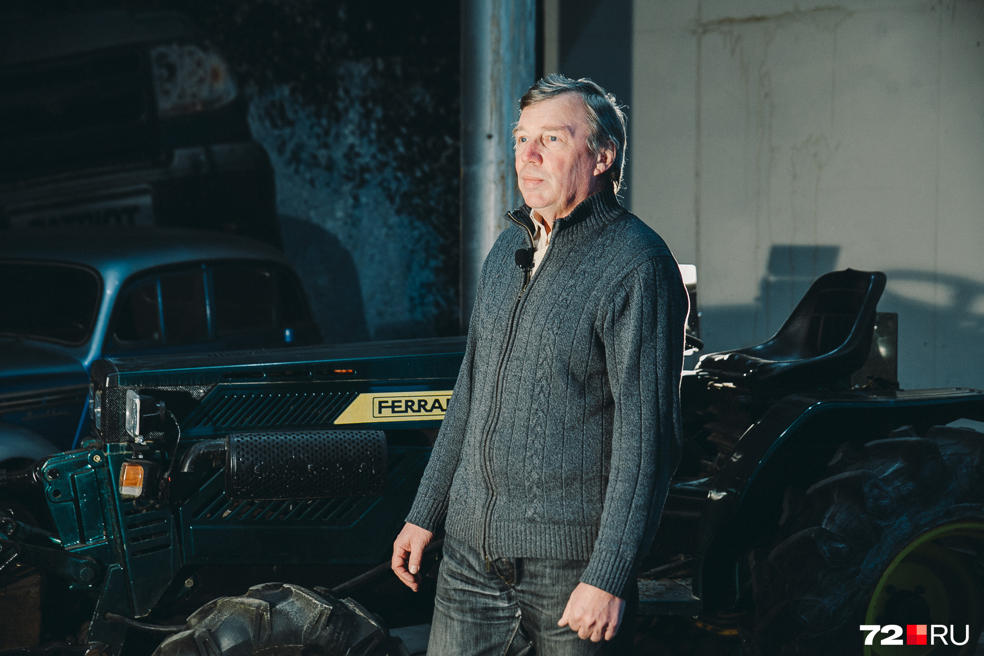 Александр Анисимов, заместитель гендиректора компании, где создается собственная коллекция машин с историей 