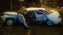 Кузов «десятки» сплющило: в Тольятти пьяный водитель спровоцировал ДТП с пострадавшими