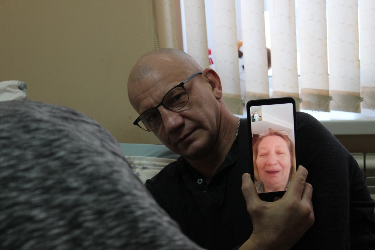 Беседа Юрия и его сестры из Ташкента через интернет Беседа Юрия и его сестры из Ташкента через интернет