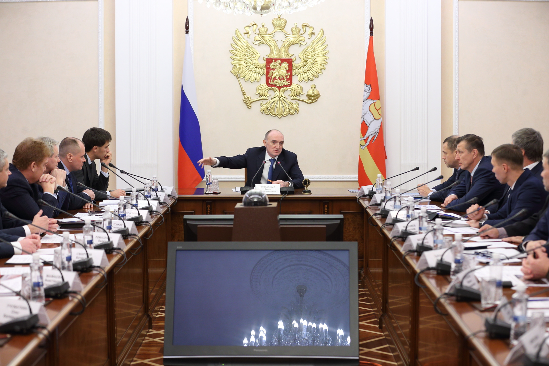 О совместной программе властей и «Новатэка» Борис Дубровский напомнил на совещании в правительстве