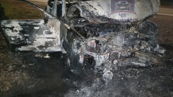 Найден водитель, устроивший два ДТП с пожаром на угнанной «Камри»