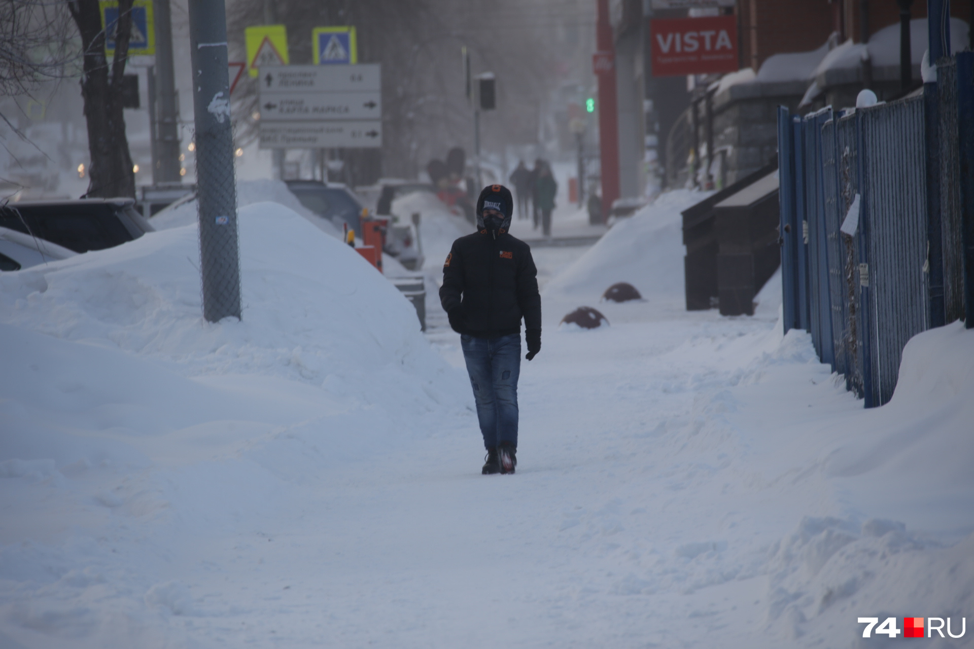 Аномальные холода в Челябинске задержатся до конца рабочей недели