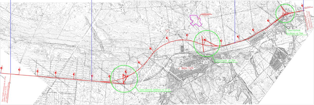 Трасса р 23 реконструкция схема