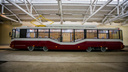 В Новосибирске появился новый трамвай без пассажиров