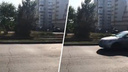 Киевская уходит по землю: в Самаре заметили еще один провал на дороге