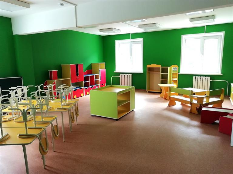 Воспитанием ребятишек в отремонтированном садике будут заниматься 24 воспитателя