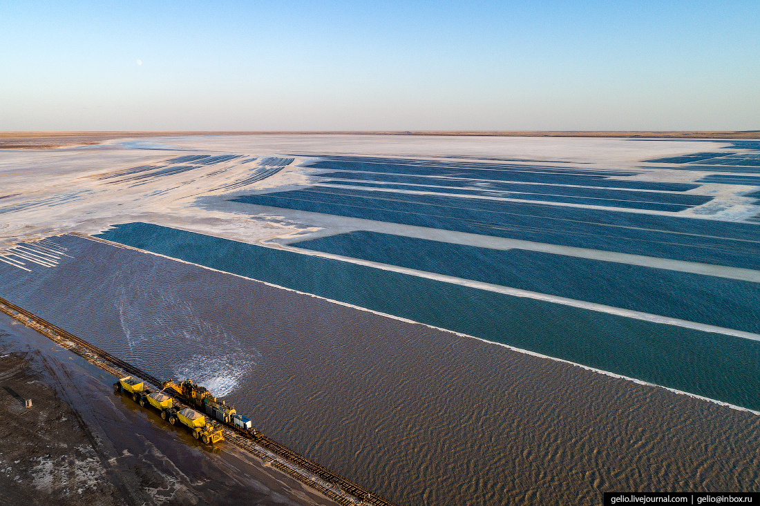 Новосибирский фотограф Слава Степанов сделал красивые снимки солёного озера Баскунчак на границе России и Казахстана 24 сентября 2019 года - 24 сентября 2019 - НГС