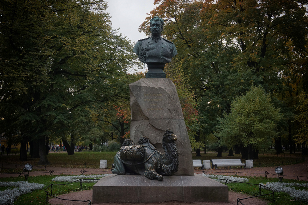 Верблюд, памятник верблюду в СПБ, памятник Николаю Михайловичу Пржевальскому, Пржевальский