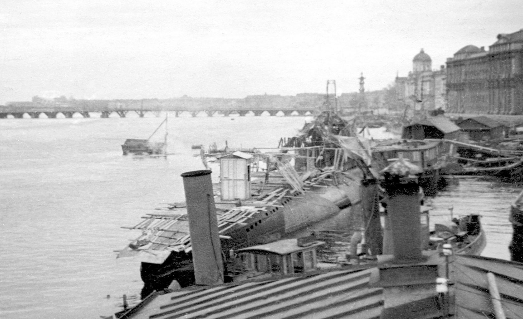 Балтийский завод в Ленинграде в 1941 году