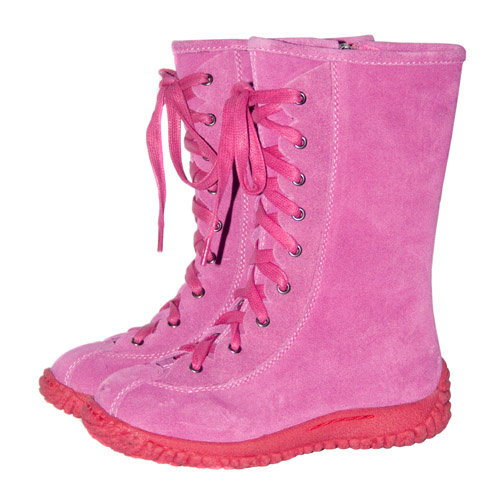От предыдущей эта модель отличается лишь цветом. Согласитесь, в розовых ботинках даже холодная зима покажется чуточку теплее! 28–33 размер, <price>1699 руб.</price>