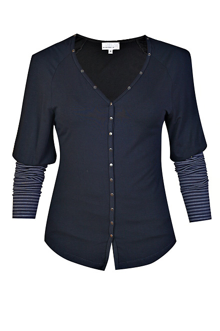 Трикотажная блузка необходима в гардеробе любой современной женщины. <price>790 рублей</price>